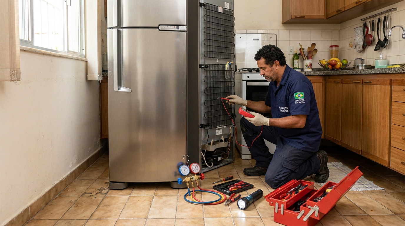 Manutenção na refrigeração em Guarulhos-SP